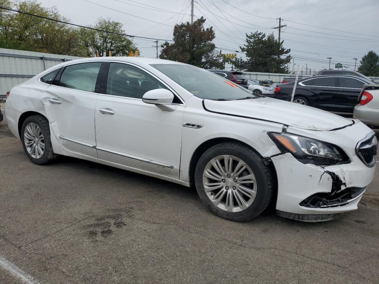 2018 Buick LaCrosse VIN 1G4ZP5SZ9JU133518 Copart auction photo, all over damage thumbnail 4