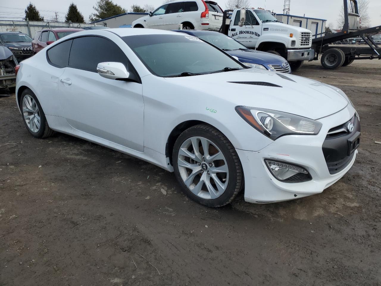 2016 Hyundai Genesis VIN KMHHT6KJ9GU132689 Copart auction photo, all over damage thumbnail 4