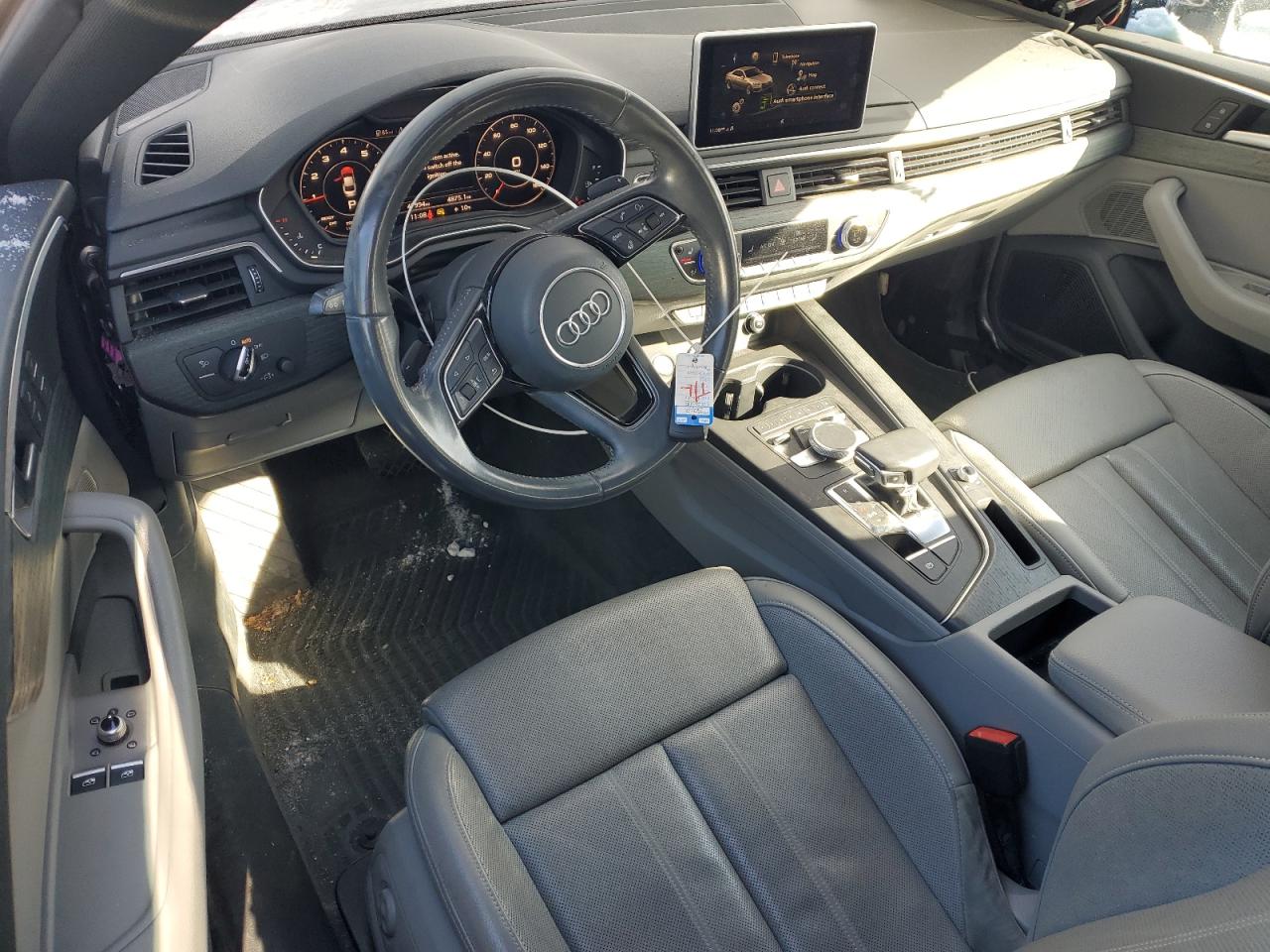 2018 Audi A5 VIN WAUTNAF51JA033671 Copart auction photo, rear end damage thumbnail 8