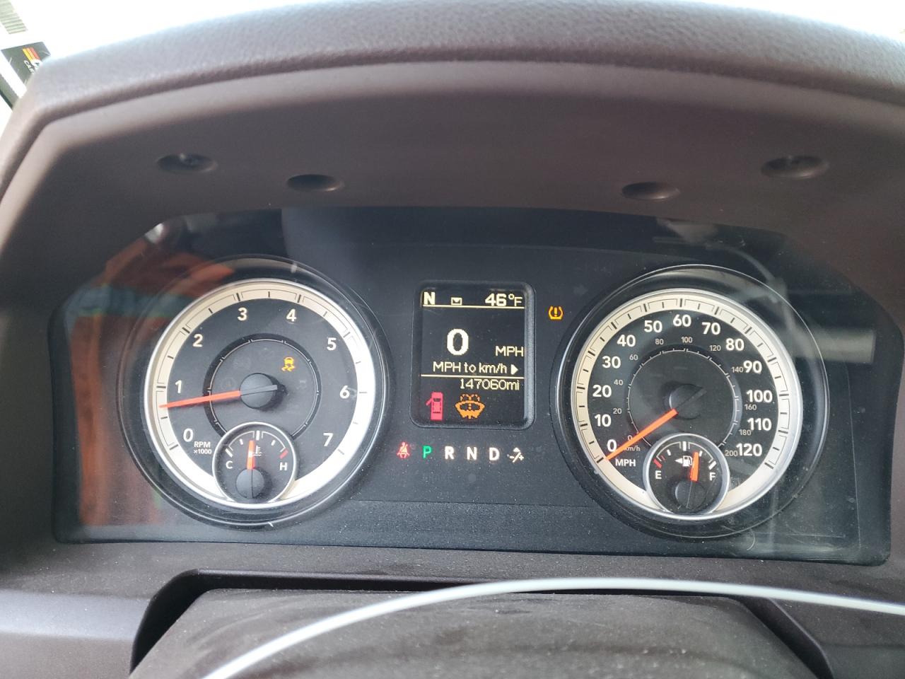 2014 RAM 1500 VIN 1C6RR6GG4ES259144 Copart auction photo, rear end / undercarriage damage thumbnail 9