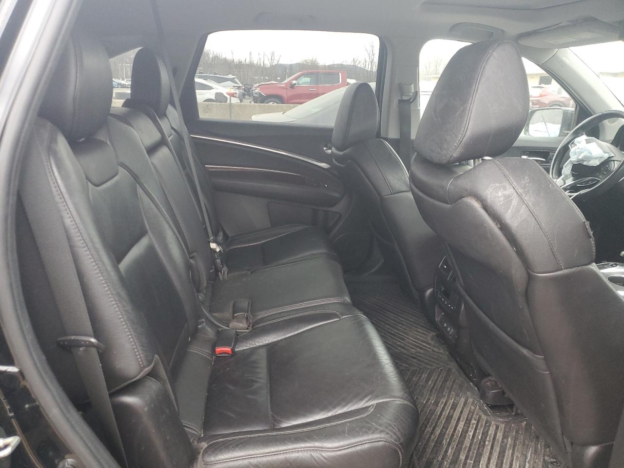 2017 Acura MDX VIN 5J8YD4H55HL002515 Copart auction photo, front end / rear end damage thumbnail 11