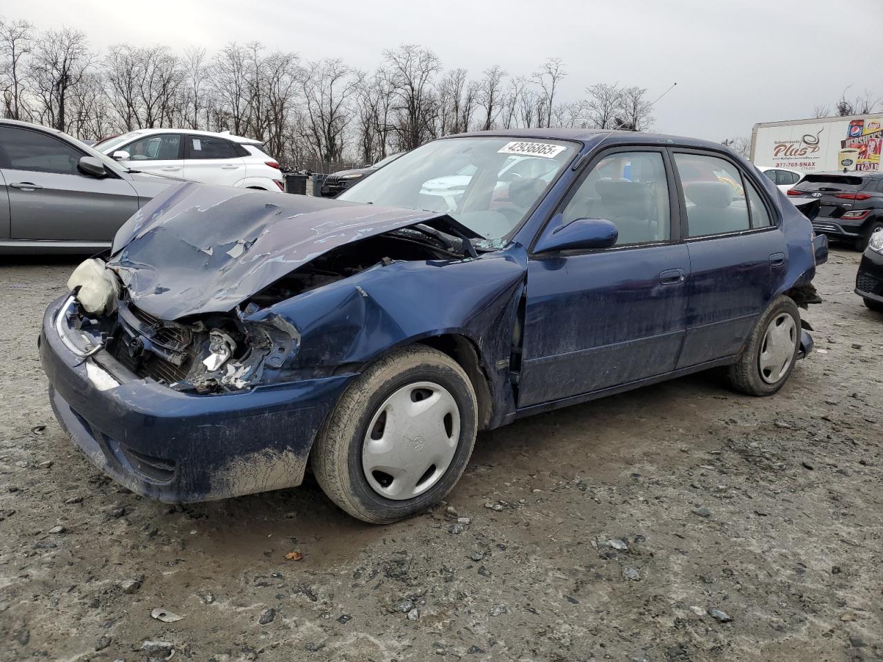 2001 Toyota Corolla VIN 1NXBR12E01Z538068