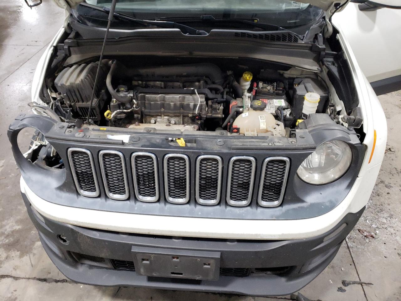 2015 Jeep Renegade VIN ZACCJBBT7FPB24315 Copart auction photo, front end / side damage thumbnail 13
