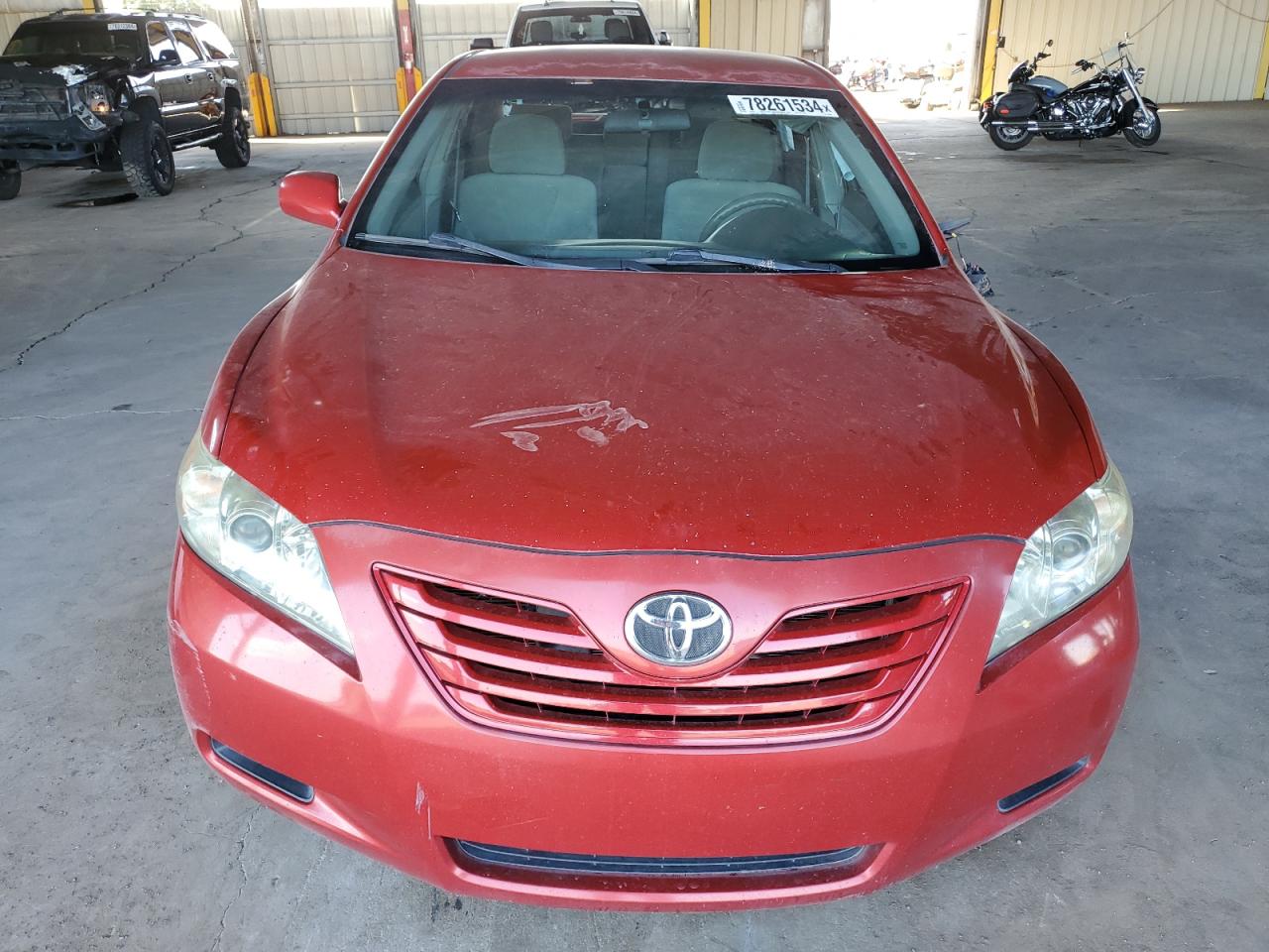 2009 Toyota Camry VIN 4T1BE46K19U342830 Copart auction photo, side / rear end damage thumbnail 5