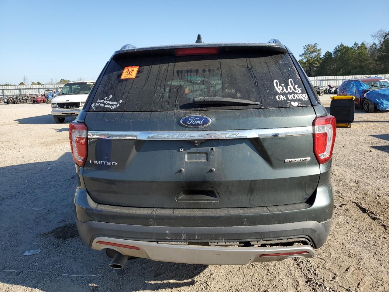 2016 Ford Explorer VIN 1FM5K7F85GGA36012 Copart auction photo, front end damage thumbnail 6