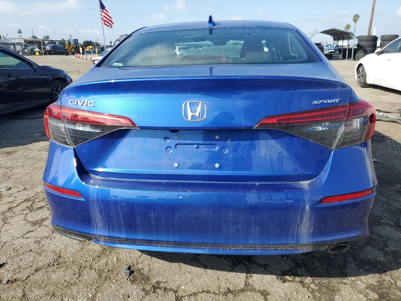 2024 Honda Civic VIN 2HGFE2F51RH524567 Copart auction photo, all over damage thumbnail 6