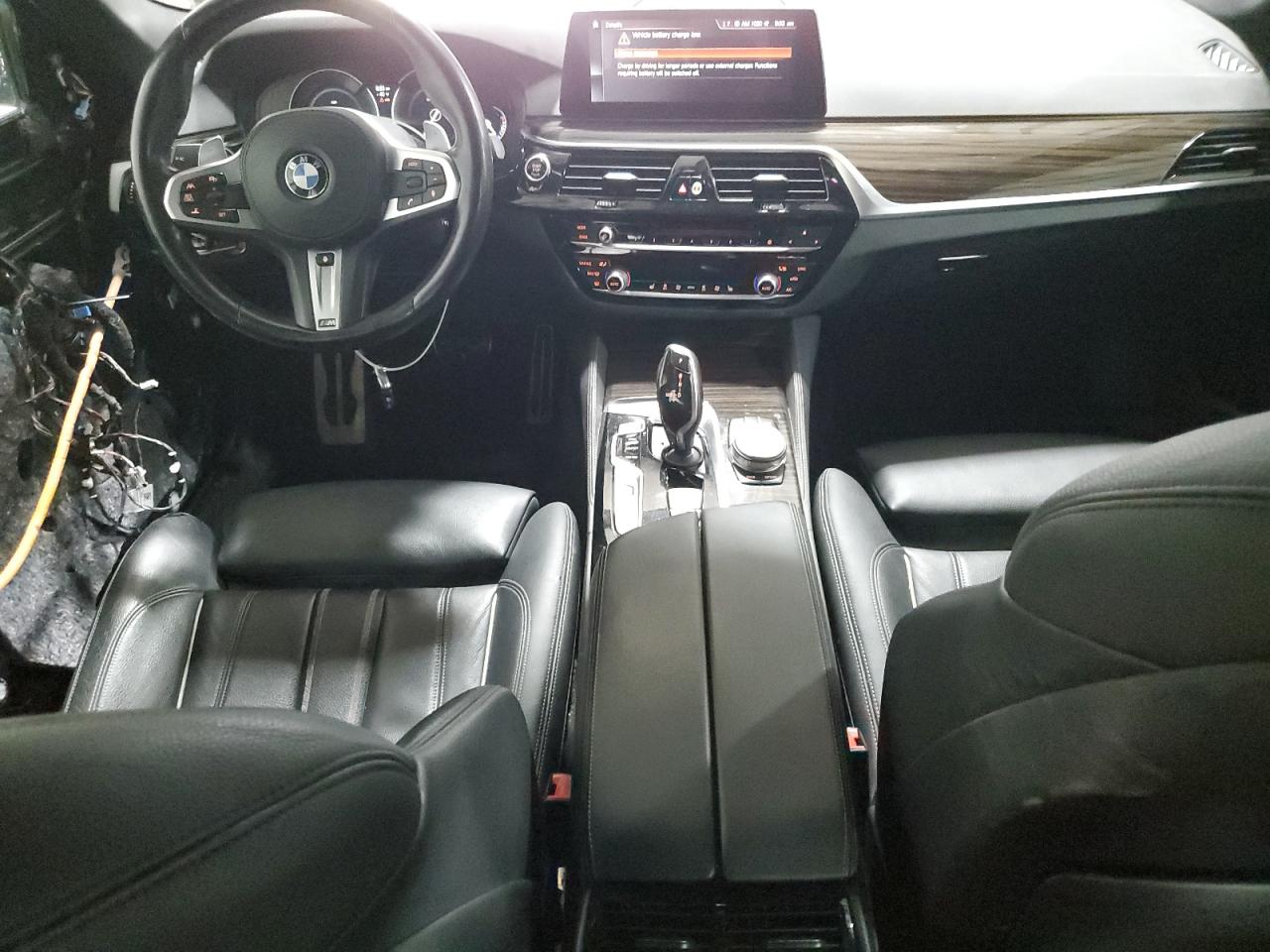 2019 BMW 5er VIN WBAJA7C59KWW39007 Copart auction photo, front end damage thumbnail 8