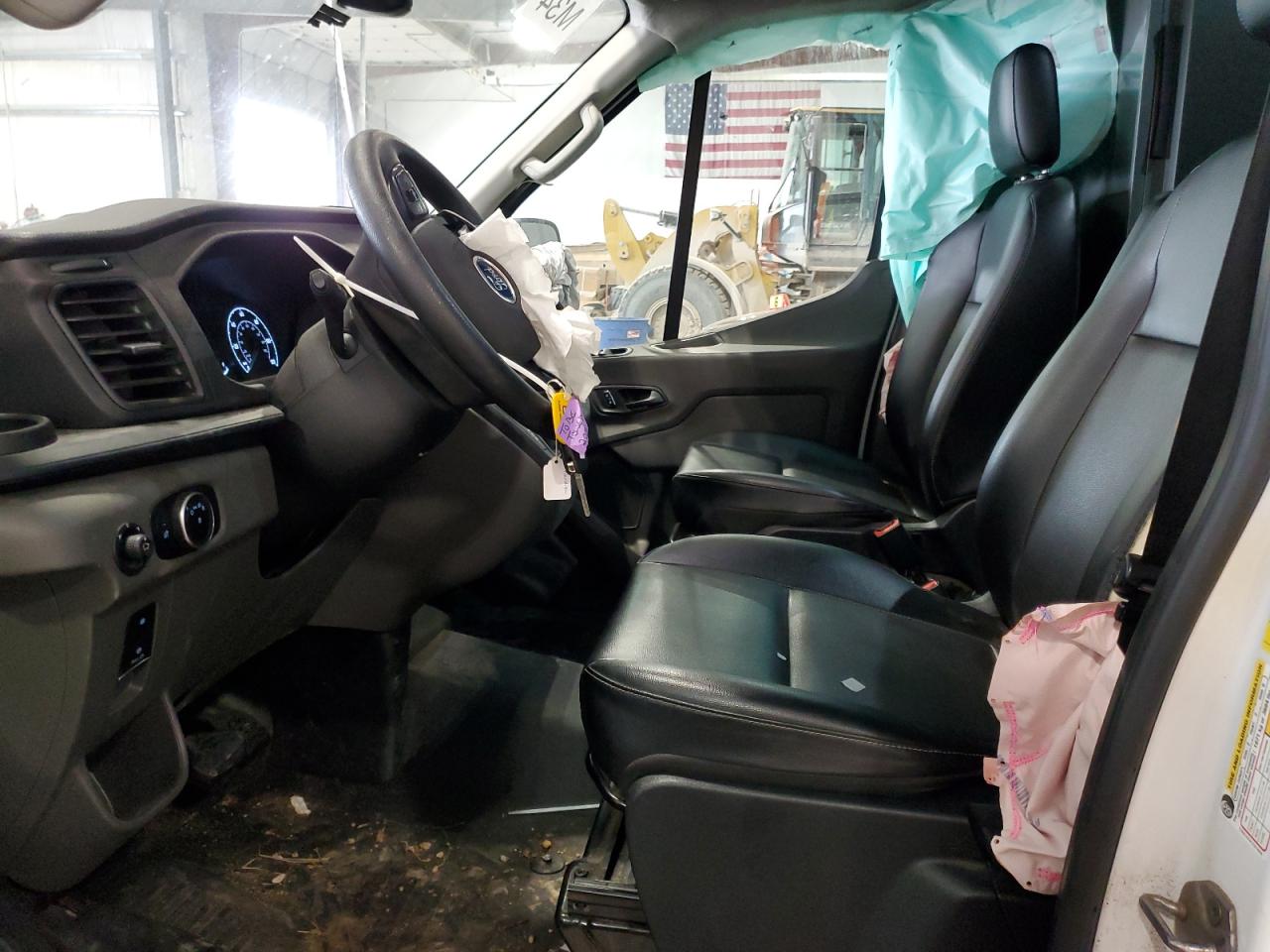 2023 Ford Transit VIN 1FTBR1X85PKA18265 Copart auction photo, front end / hail damage thumbnail 7