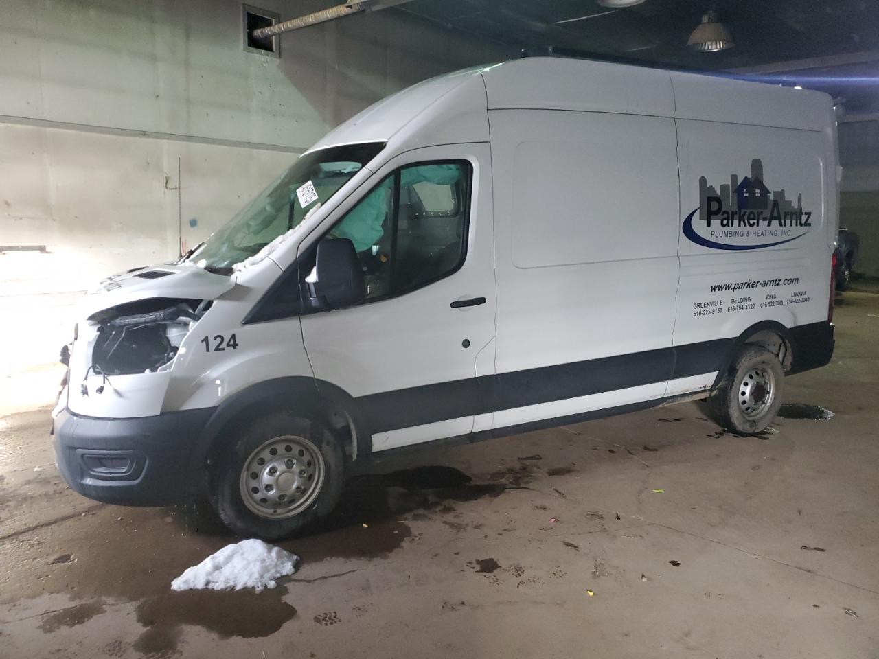 2022 Ford Transit VIN 1FTBR2X80NKA68123