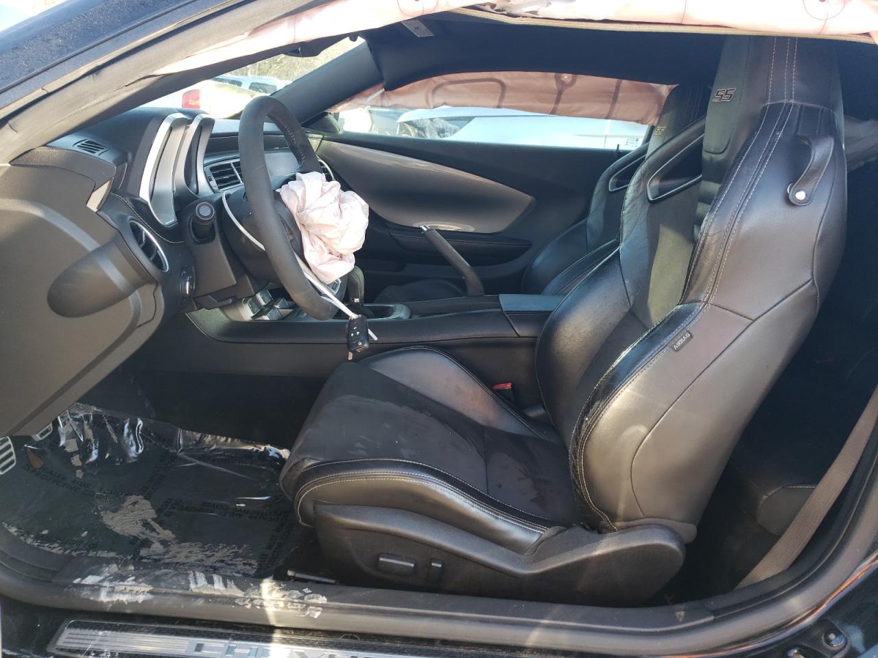 2015 Chevrolet Camaro VIN 2G1FJ1EW4F9174056 Copart auction photo, front end damage thumbnail 7
