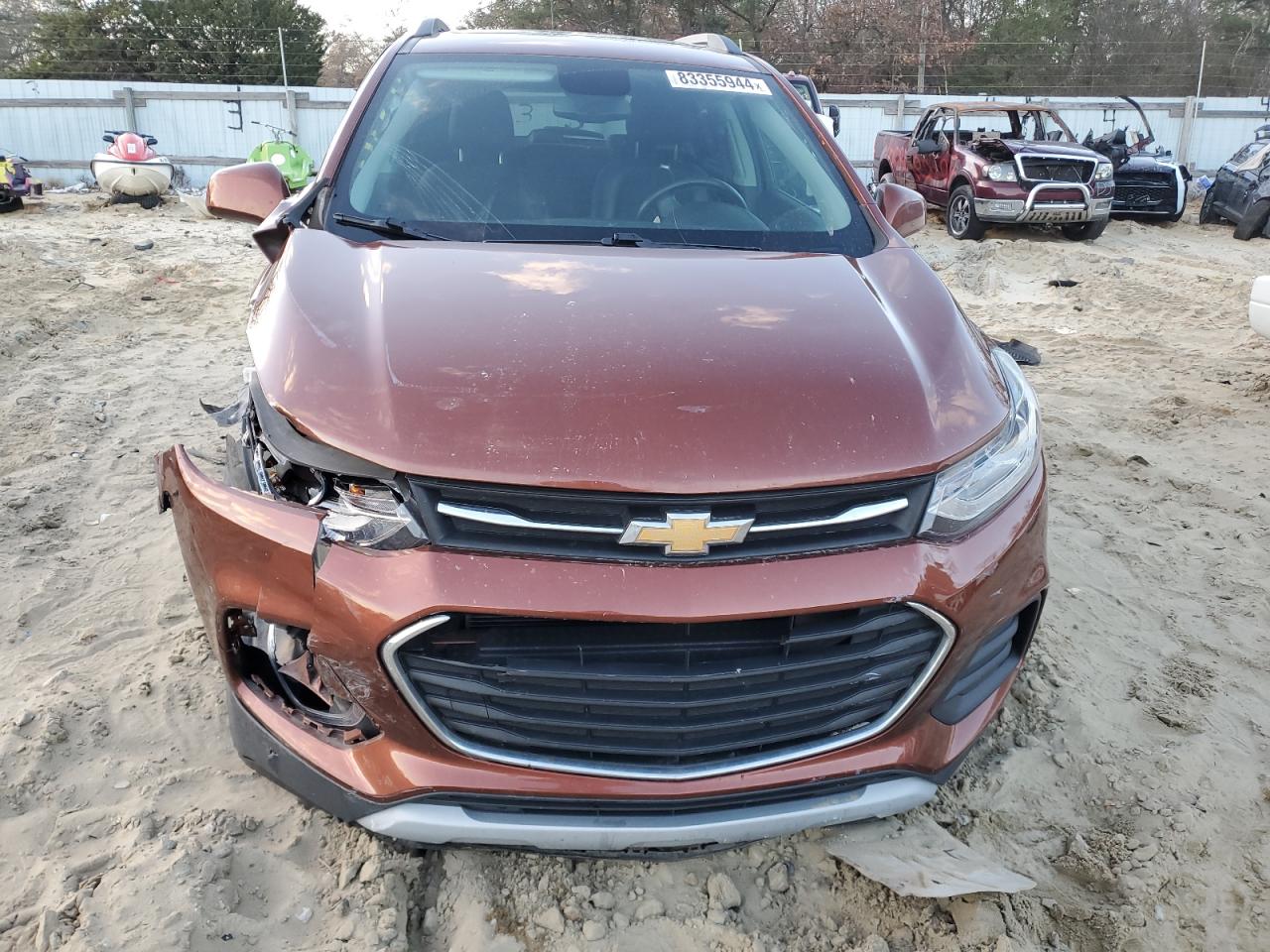 2019 Chevrolet Trax VIN 3GNCJLSBXKL273776 Copart auction photo, mechanical / front end damage thumbnail 5