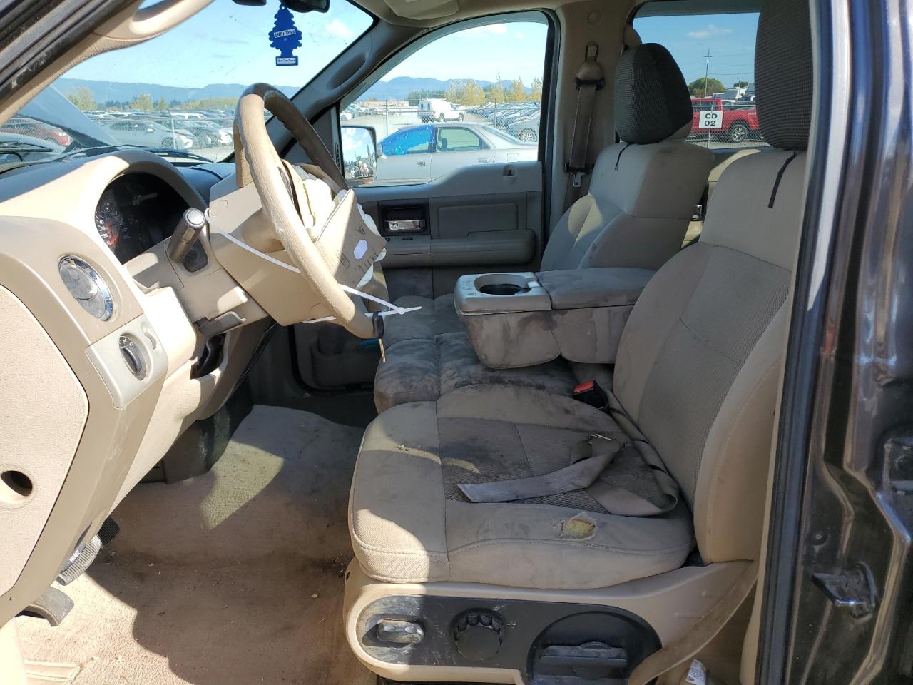 2005 Ford F-150 VIN 1FTPW14555FB22768 Copart auction photo, front end damage thumbnail 7