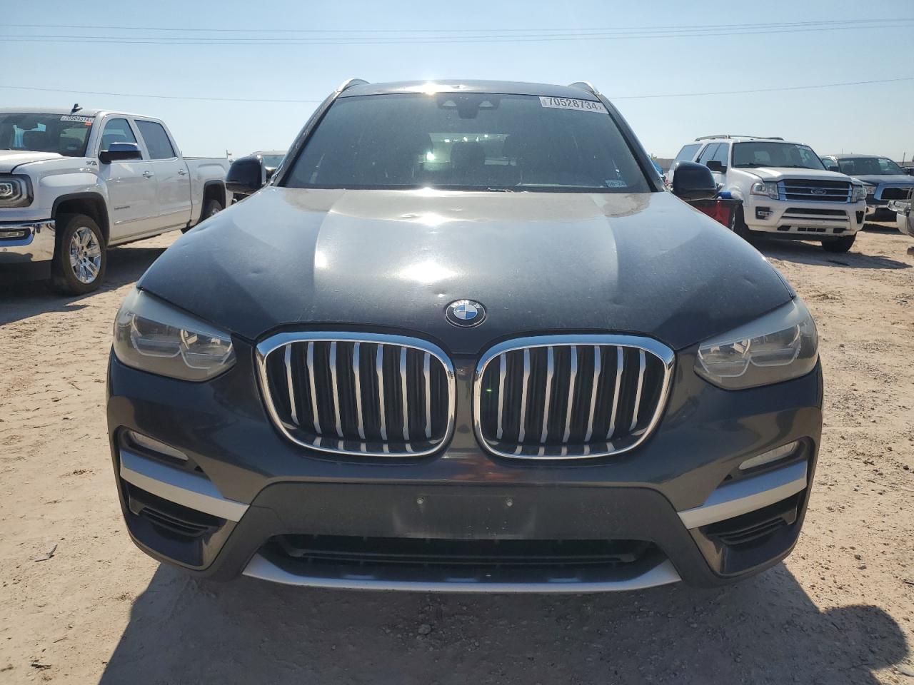 2019 BMW X3 VIN 5UXTR9C54KLP77893 Copart auction photo, hail damage thumbnail 5