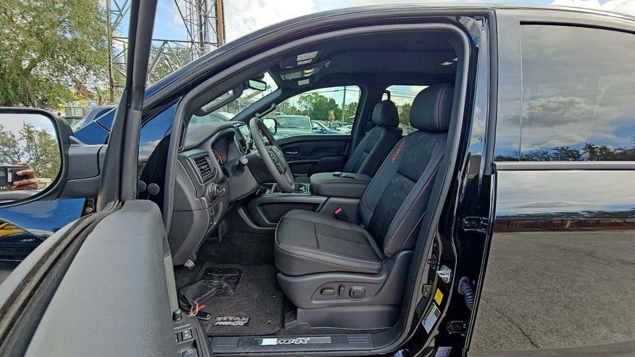 2024 Nissan Titan VIN 1N6AA1ED1RN114136 Copart auction photo, normal wear damage thumbnail 6