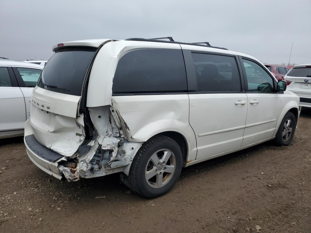 2012 Dodge Caravan VIN 2C4RDGCG5CR247361 Copart auction photo, all over damage thumbnail 3