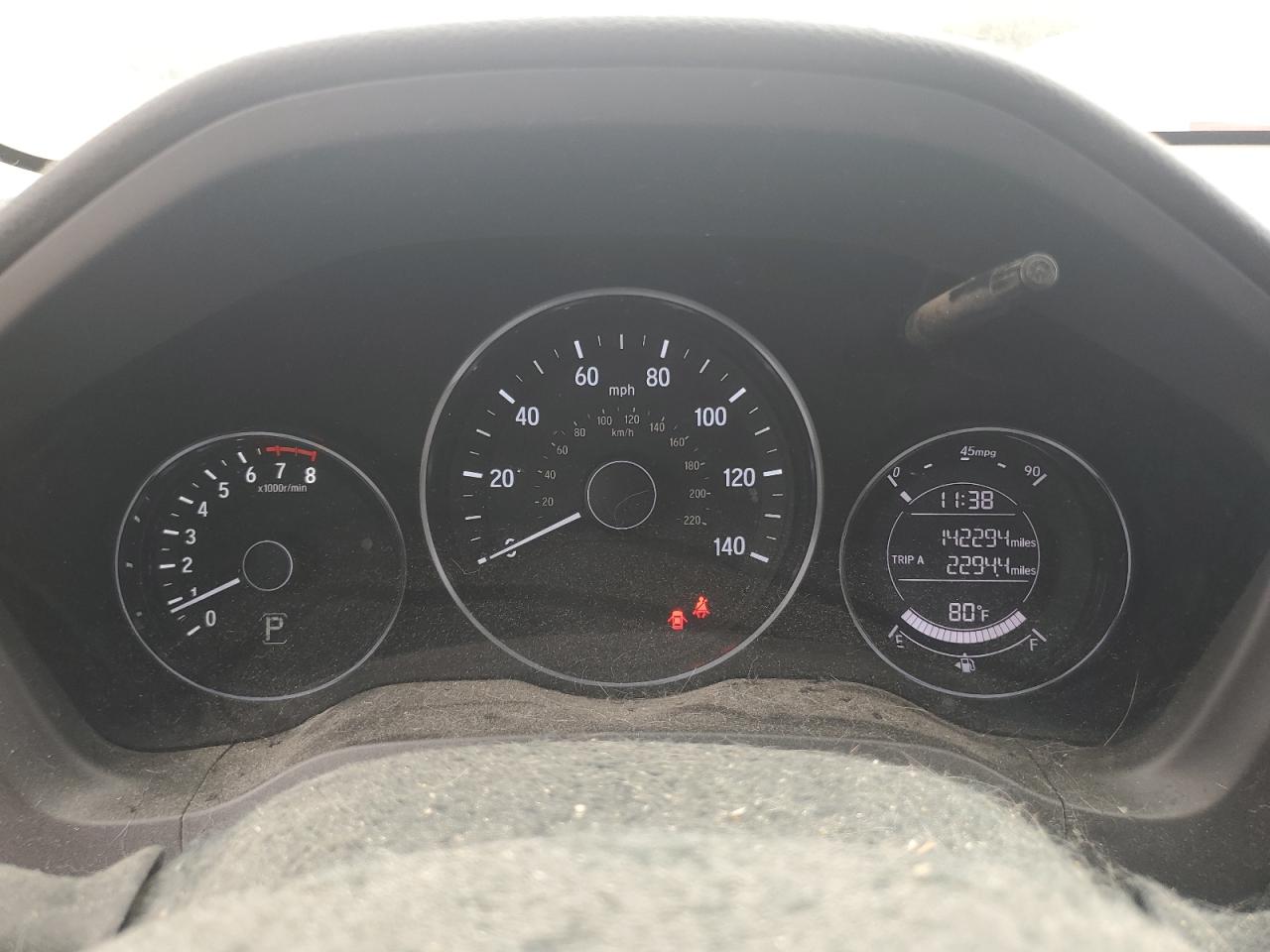 2017 Honda HR-V VIN 3CZRU5H5XHM708459 Copart auction photo, front end damage thumbnail 9