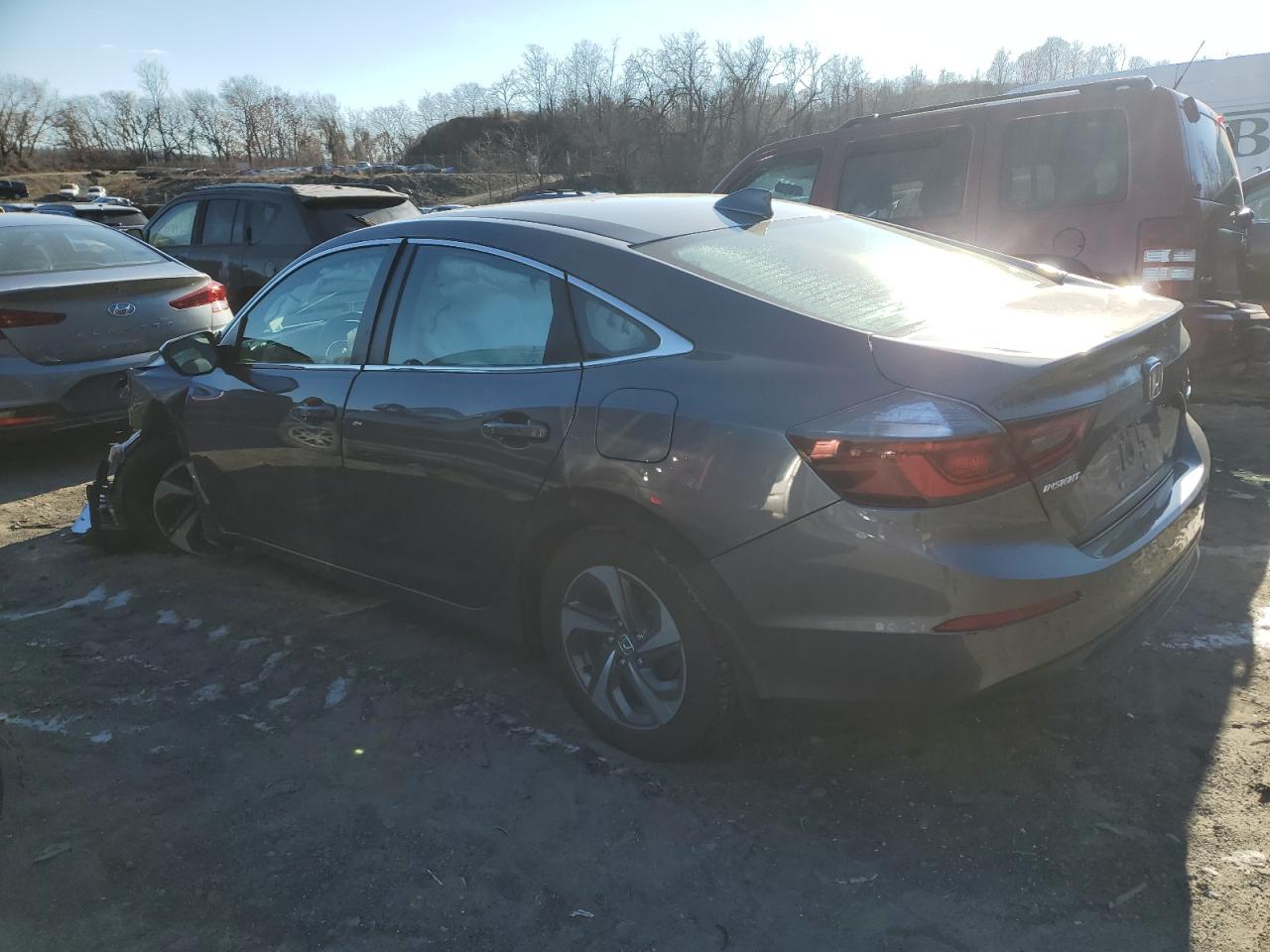 2019 Honda Insight VIN 19XZE4F5XKE023685 Copart auction photo, all over / undercarriage damage thumbnail 2