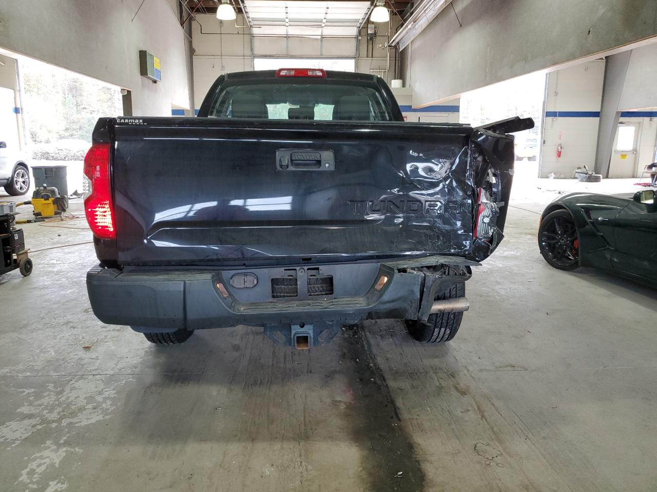 2018 Toyota Tundra VIN 5TFRM5F14JX124015 Copart auction photo, rear end damage thumbnail 6