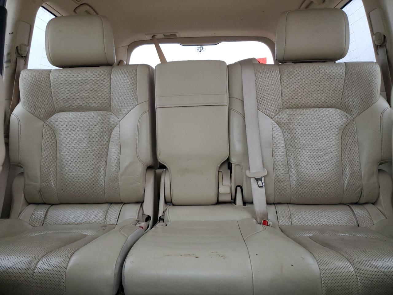 2016 Lexus LX VIN JTJHY7AX9G4195631 Copart auction photo, front end / side damage thumbnail 10
