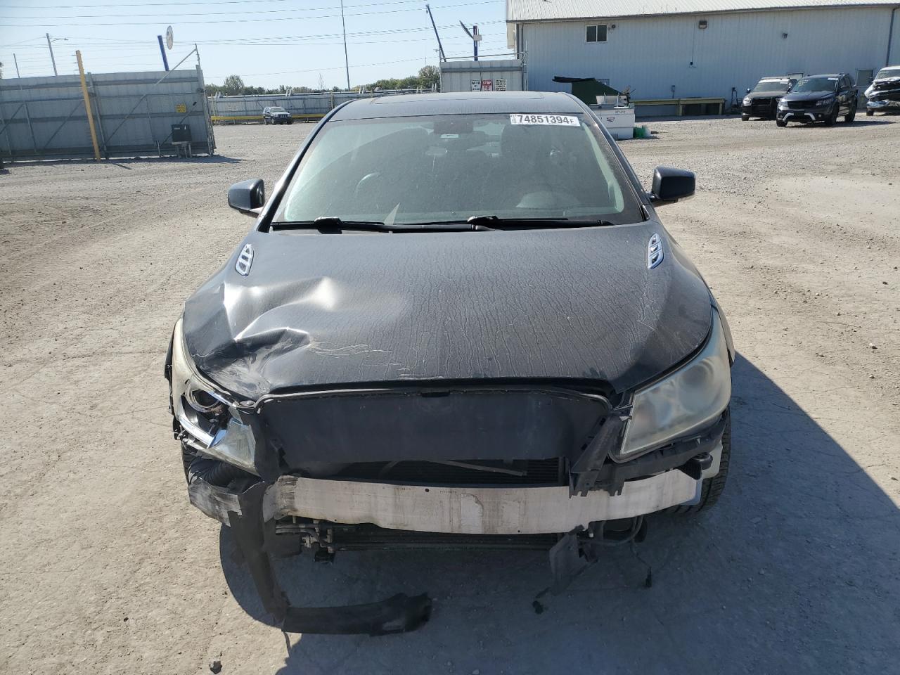 2012 Buick LaCrosse VIN 1G4GJ5E33CF189168 Copart auction photo, front end damage thumbnail 5