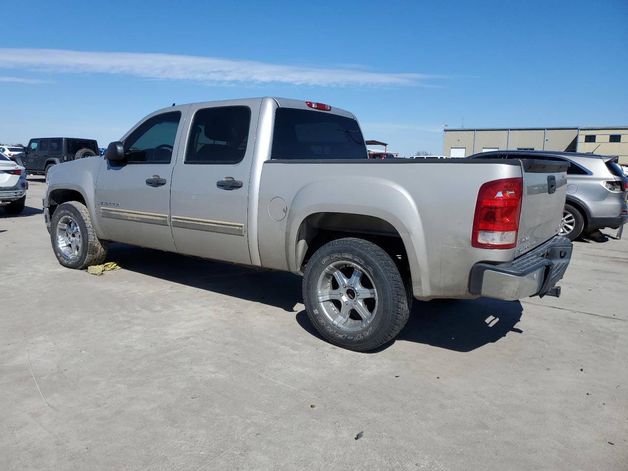 2009 GMC Sierra VIN 3GTEC23059G130000 Copart auction photo, rear end damage thumbnail 2