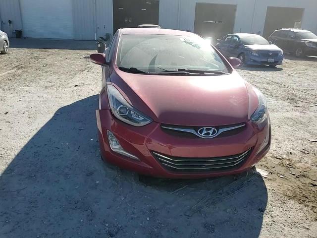 2015 Hyundai Elantra VIN KMHDH4AE4FU327655 Copart auction photo, side damage thumbnail 12