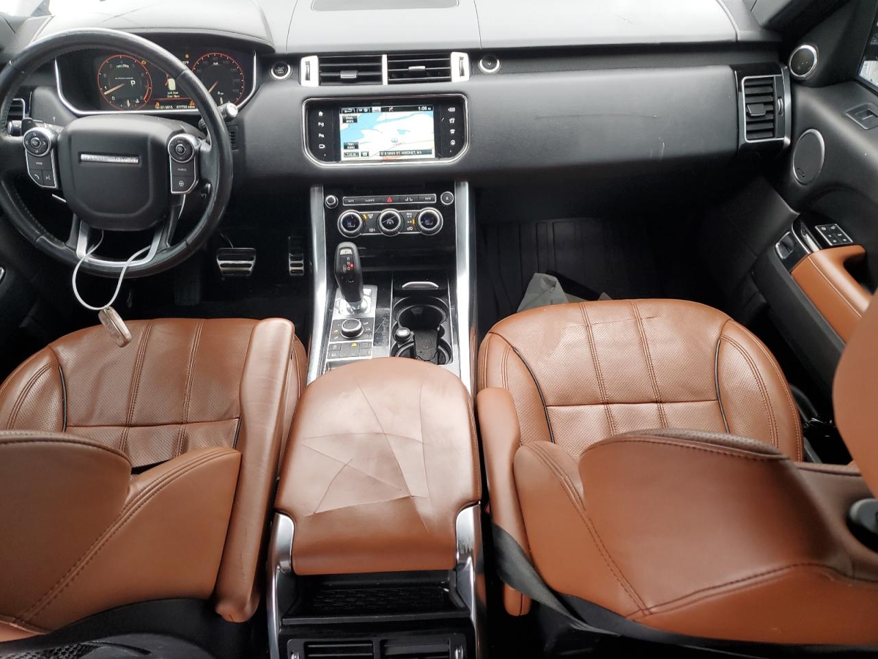 2016 Land Rover Range Rover VIN SALWR2EF3GA550833 Copart auction photo, vandalism damage thumbnail 8