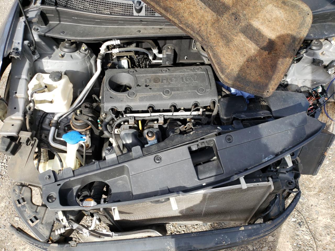 2011 KIA Sportage VIN KNDPB3A2XB7033513 Copart auction photo, front end / side damage thumbnail 13