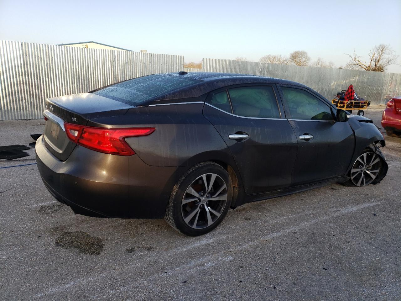 2016 Nissan Maxima VIN 1N4AA6AP8GC402220 Copart auction photo, front end / hail damage thumbnail 3