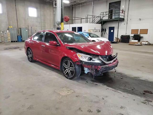 2016 Honda Accord VIN 1HGCR2F56GA185100 Copart auction photo, front end / rear end damage thumbnail 10