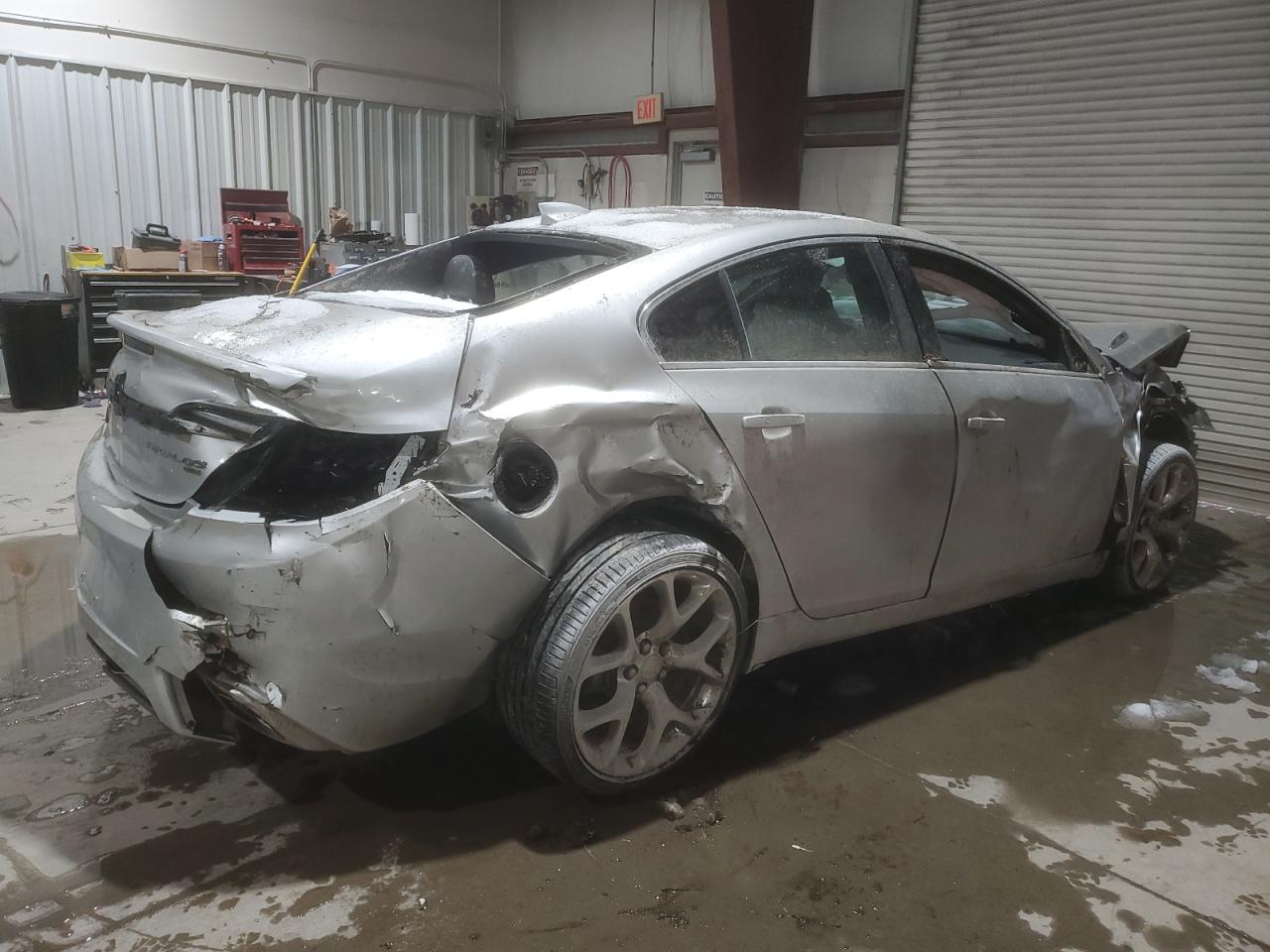 2015 Buick Regal VIN 2G4GT5GX3F9158896 Copart auction photo, all over damage thumbnail 3