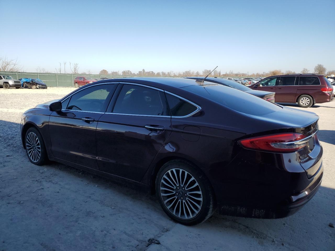 2017 Ford Fusion VIN 3FA6P0HD6HR174895 Copart auction photo, front end damage thumbnail 2