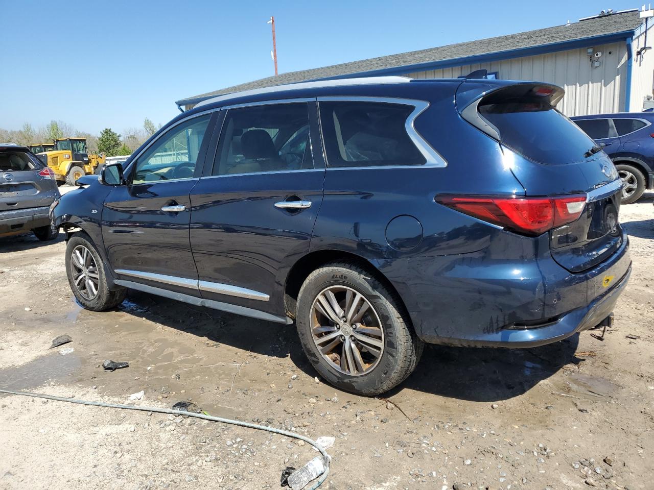 2017 Infiniti QX60 VIN 5N1DL0MM9HC526851 Copart auction photo, front end damage thumbnail 2