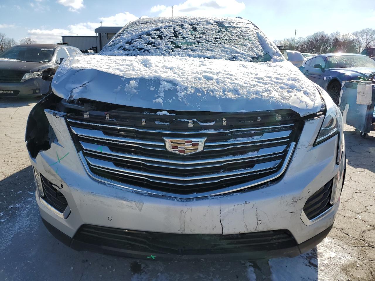 2019 Cadillac XT5 VIN 1GYKNCRS0KZ155169 Copart auction photo, front end damage thumbnail 5