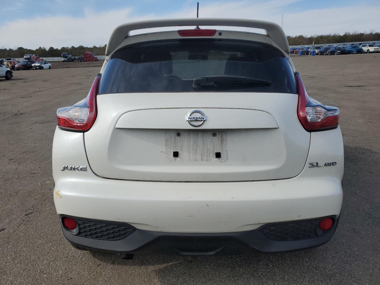 2015 Nissan Juke VIN JN8AF5MV3FT560922 Copart auction photo, front end / minor dent/scratches damage thumbnail 6