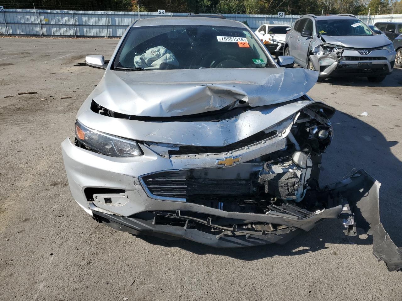 2018 Chevrolet Malibu VIN 1G1ZD5ST8JF240193 Copart auction photo, front end / rear end damage thumbnail 5