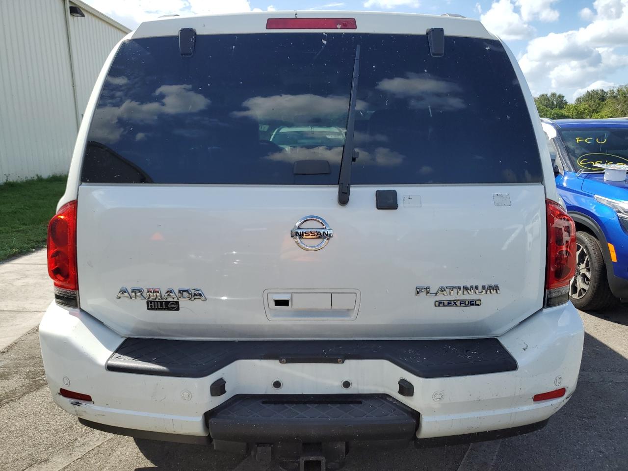 2015 Nissan Armada VIN 5N1BA0NF4FN609764 Copart auction photo, water/flood damage thumbnail 6