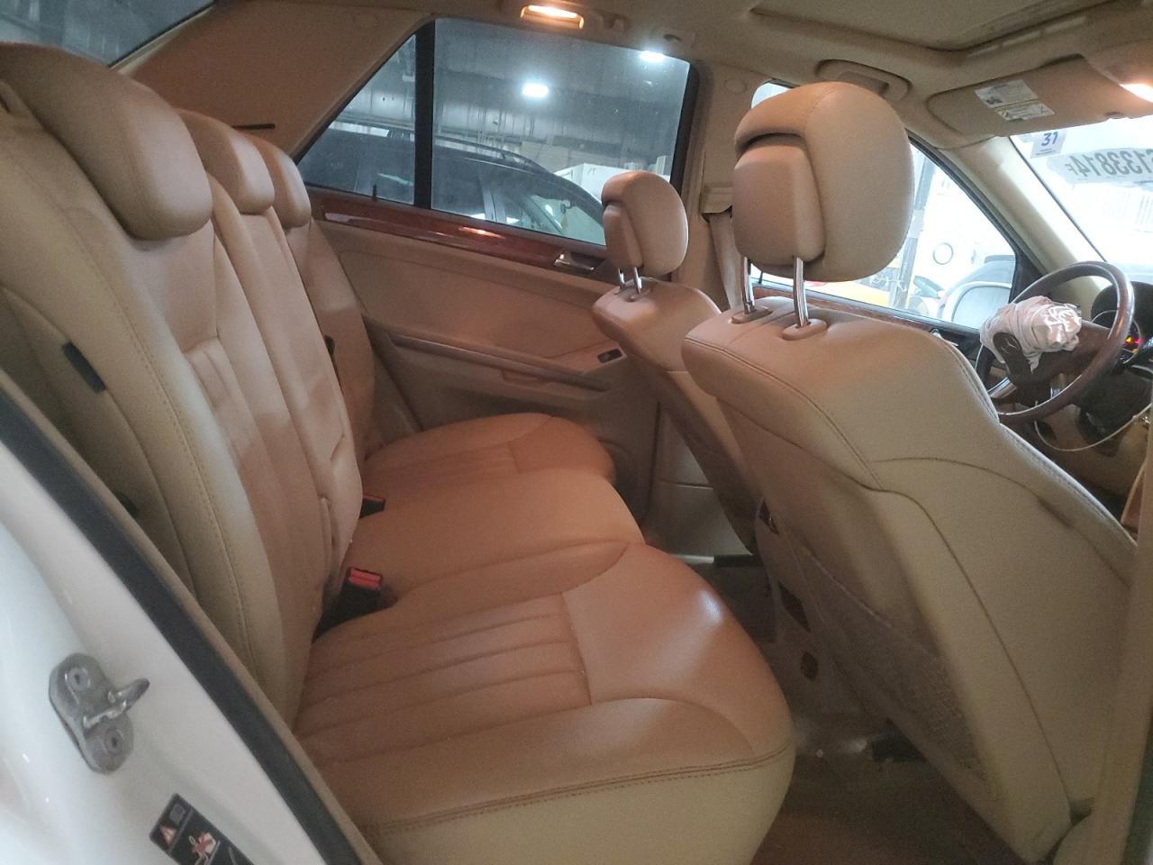 2008 Mercedes-Benz M-klasse VIN 4JGBB86E68A377390 Copart auction photo, front end / side damage thumbnail 11
