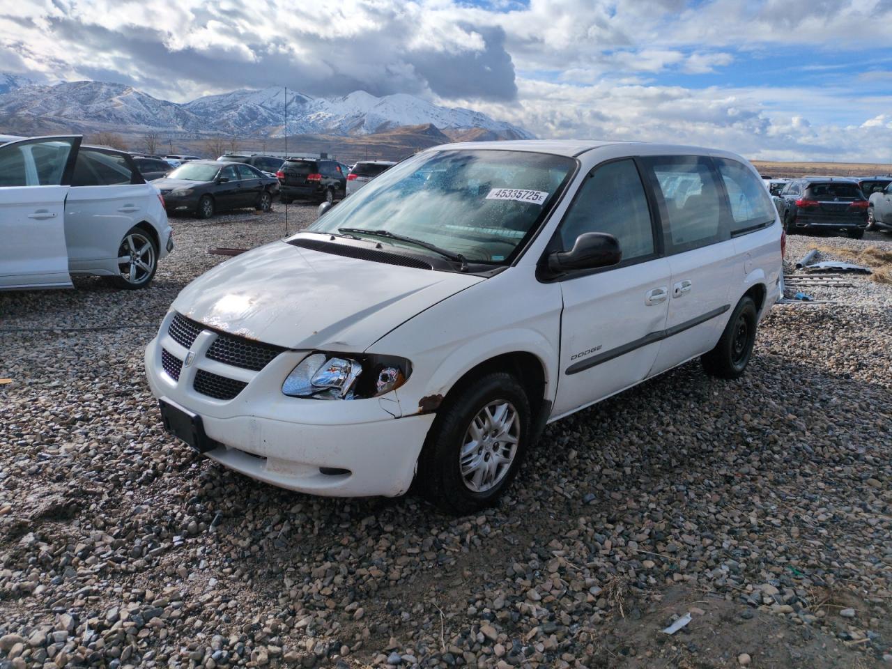 2001 Dodge Caravan VIN 1B4GP44321B159448