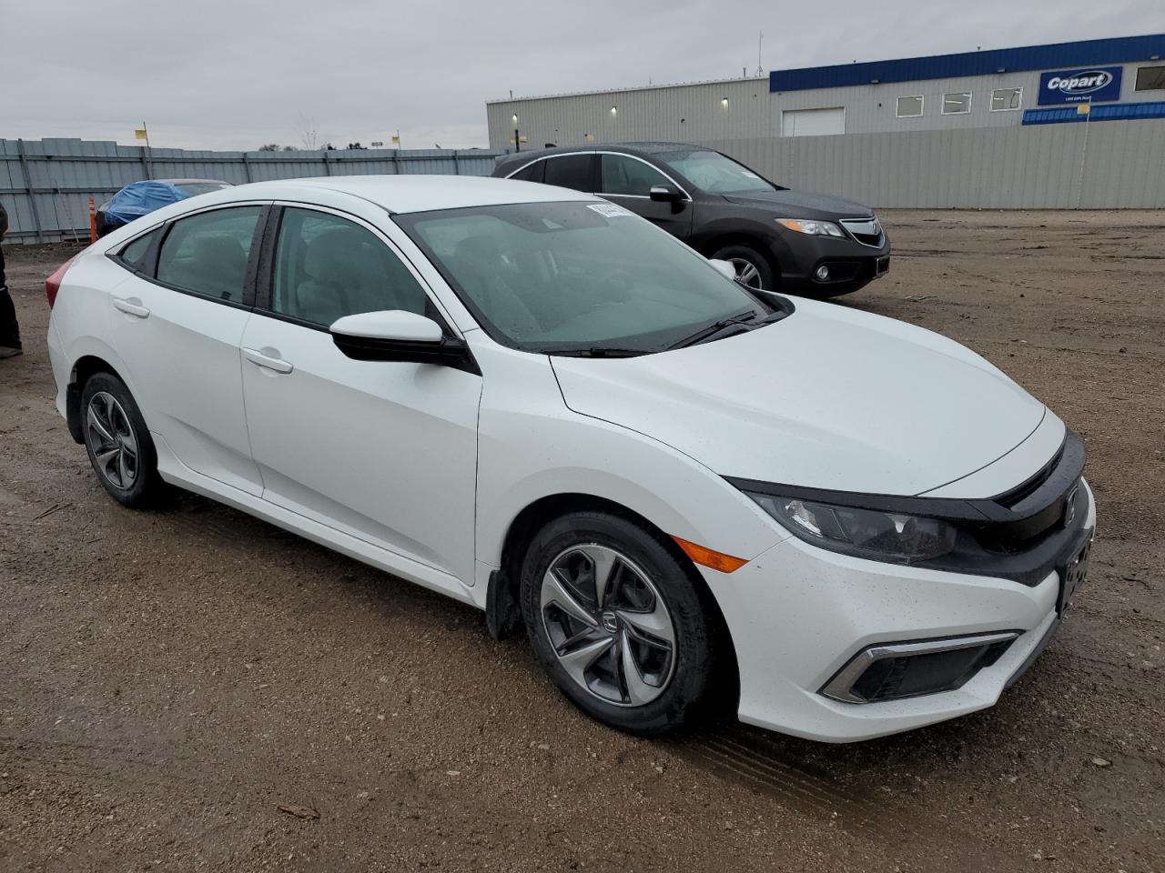 2020 Honda Civic VIN 19XFC2F65LE006896 Copart auction photo, hail damage thumbnail 4