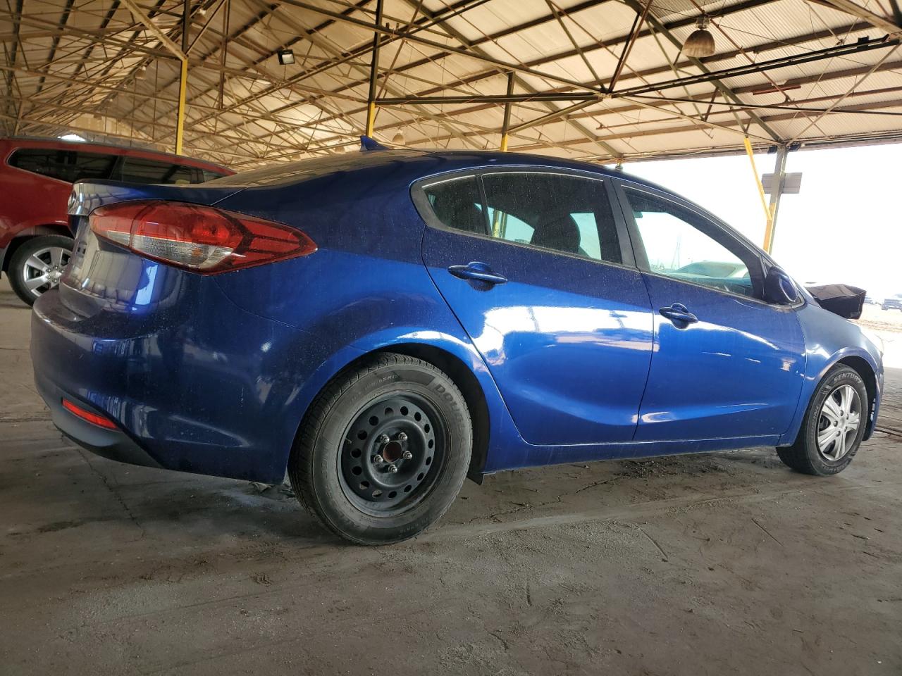 2017 KIA Forte VIN 3KPFK4A77HE158295 Copart auction photo, front end damage thumbnail 3