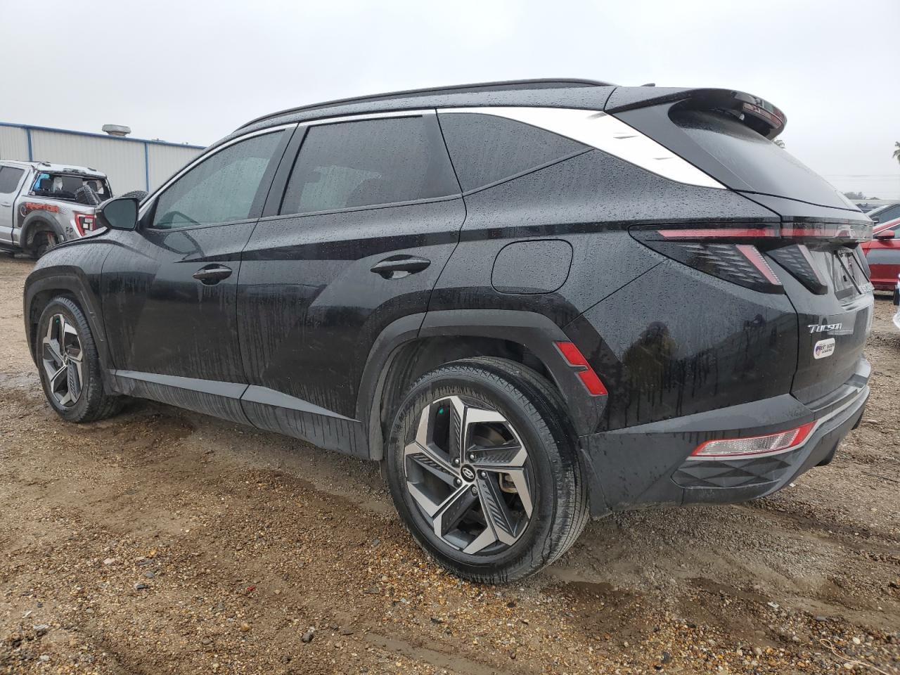 2022 Hyundai Tucson VIN 5NMJF3AE4NH091067 Copart auction photo, all over damage thumbnail 2