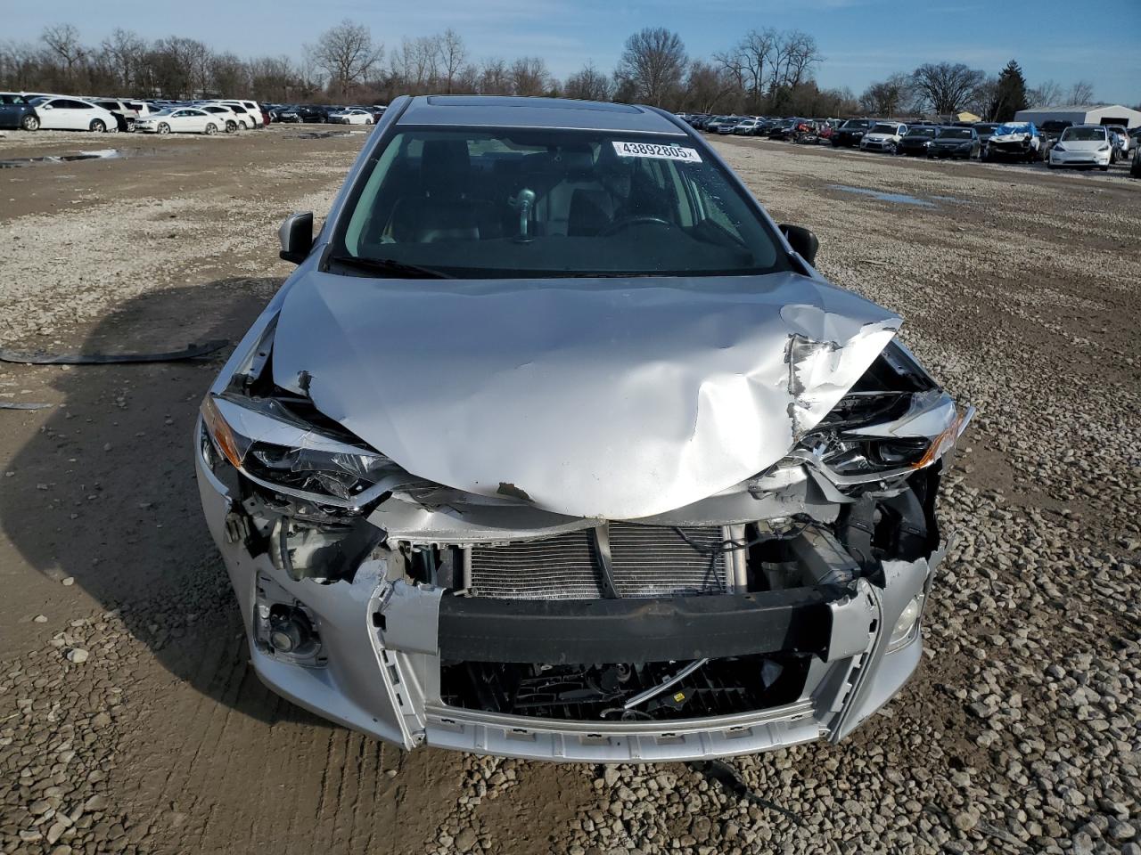 2014 Toyota Corolla VIN 5YFBURHE2EP130067 Copart auction photo, front end / rear end damage thumbnail 5