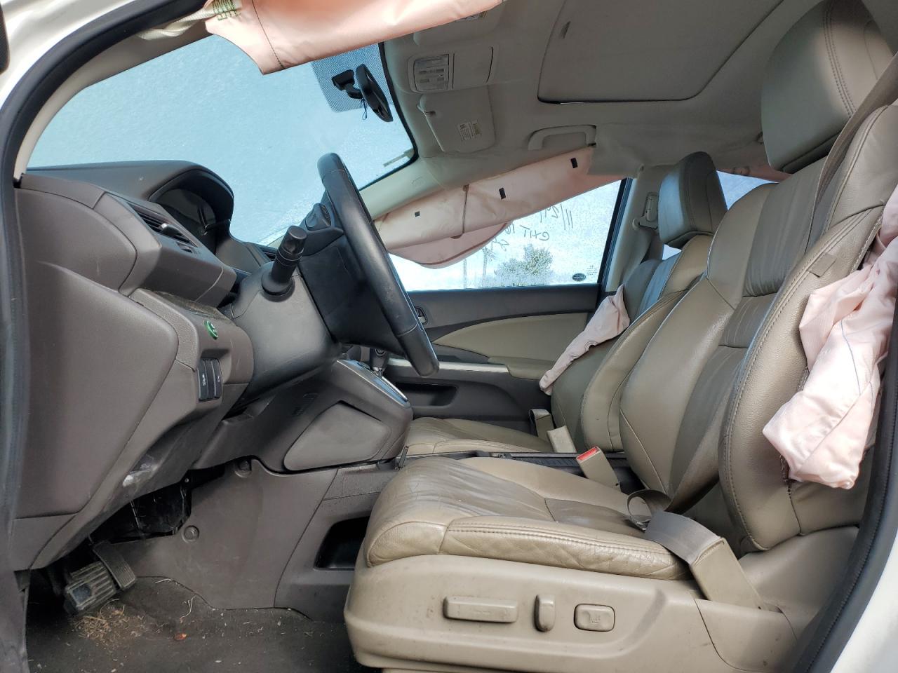 2014 Honda CR-V VIN 5J6RM4H75EL116816 Copart auction photo, side / front end damage thumbnail 7