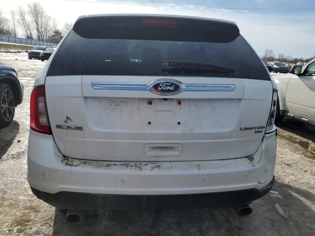 2013 Ford Edge VIN 2FMDK4KC2DBC69742 Copart auction photo, side damage thumbnail 6