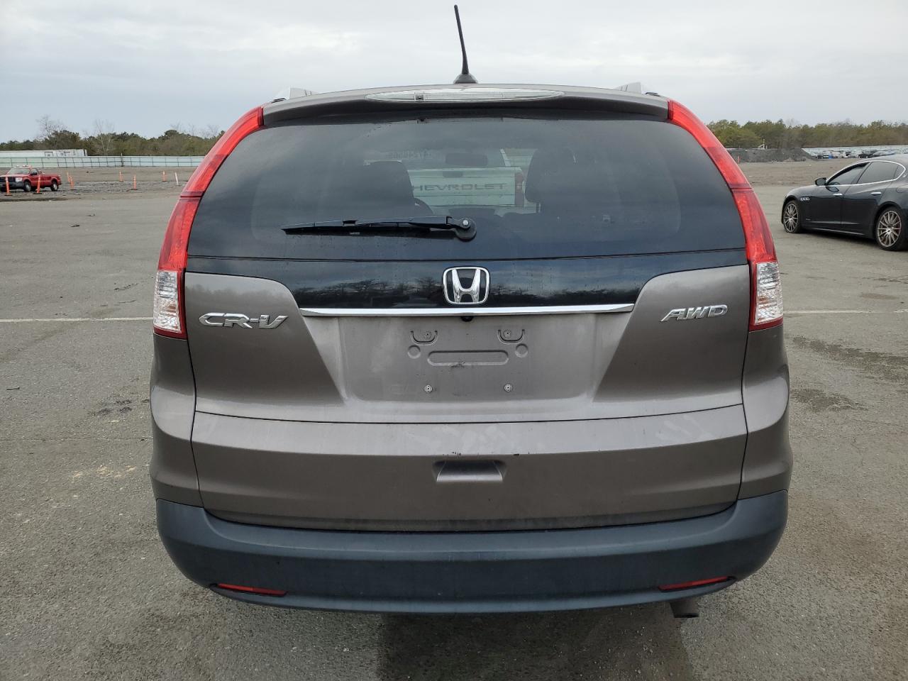 2012 Honda CR-V VIN 5J6RM4H75CL047042 Copart auction photo, front end / minor dent/scratches damage thumbnail 6