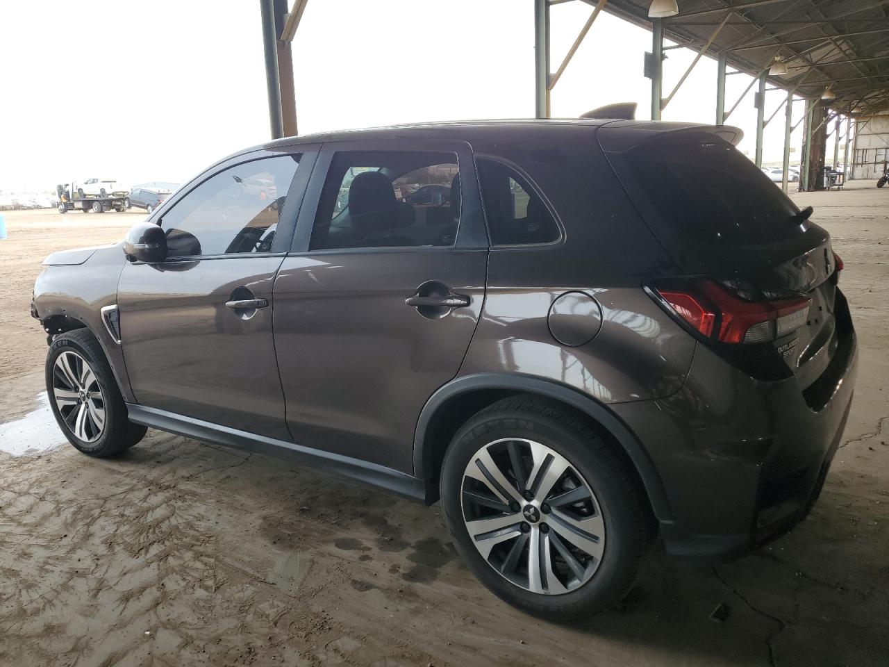 2021 Mitsubishi Outlander VIN JA4APVAU3MU036045 Copart auction photo, front end damage thumbnail 2