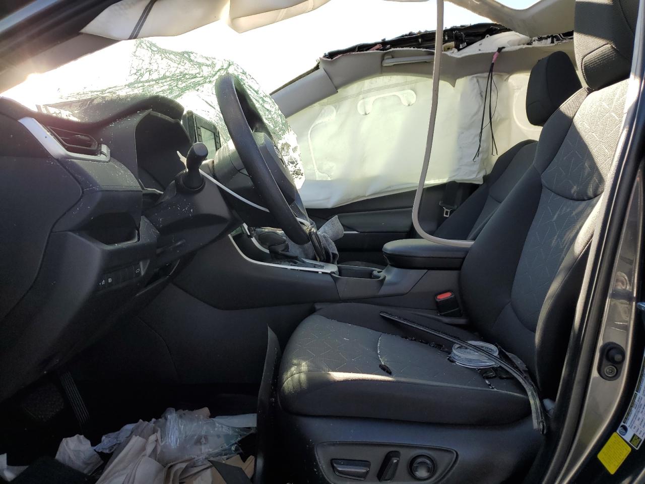 2022 Toyota RAV 4 VIN 2T3W1RFV0NC187078 Copart auction photo, rollover damage thumbnail 7