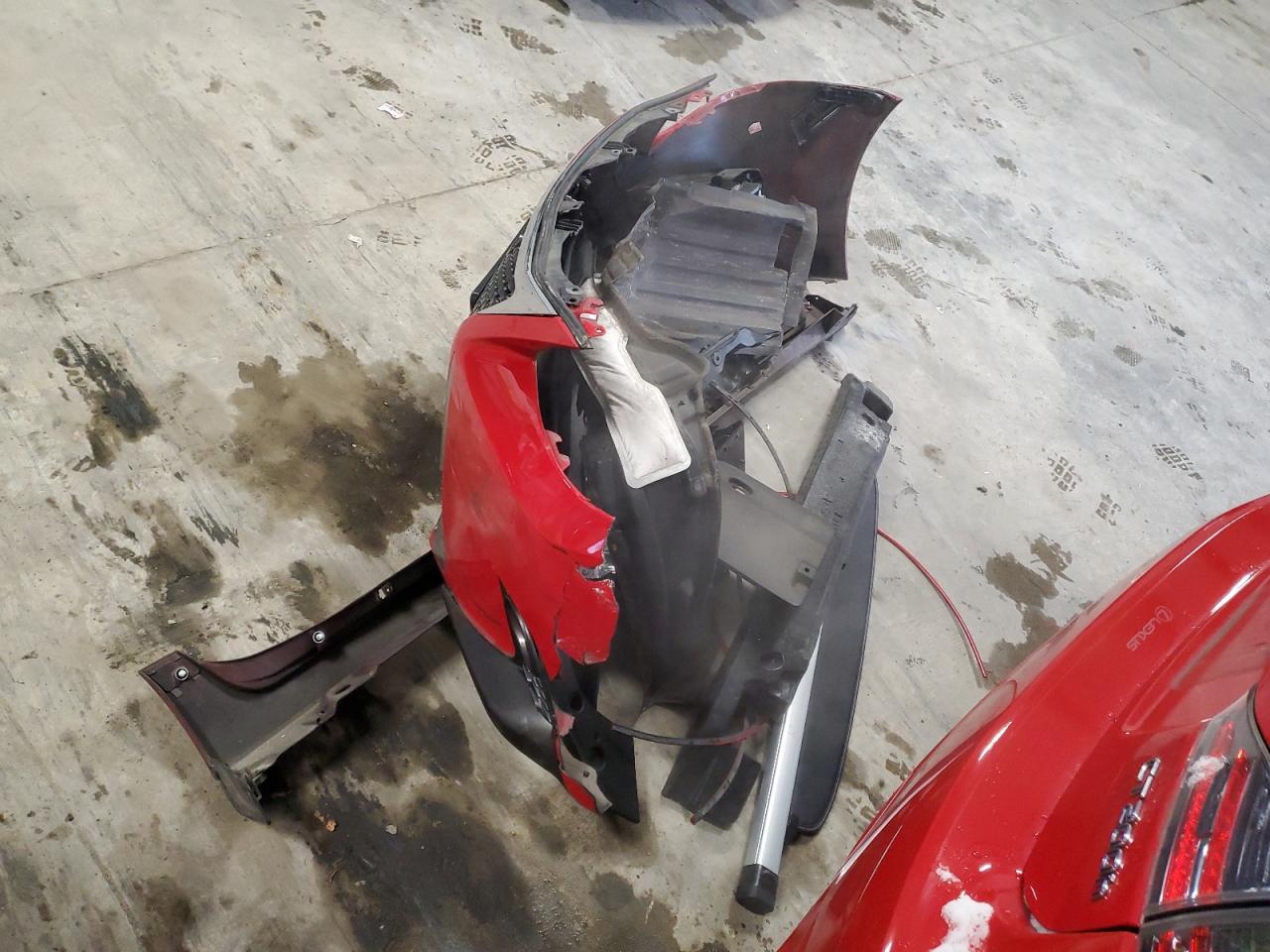 2015 Lexus CT VIN JTHKD5BH5F2229203 Copart auction photo, front end / side damage thumbnail 12
