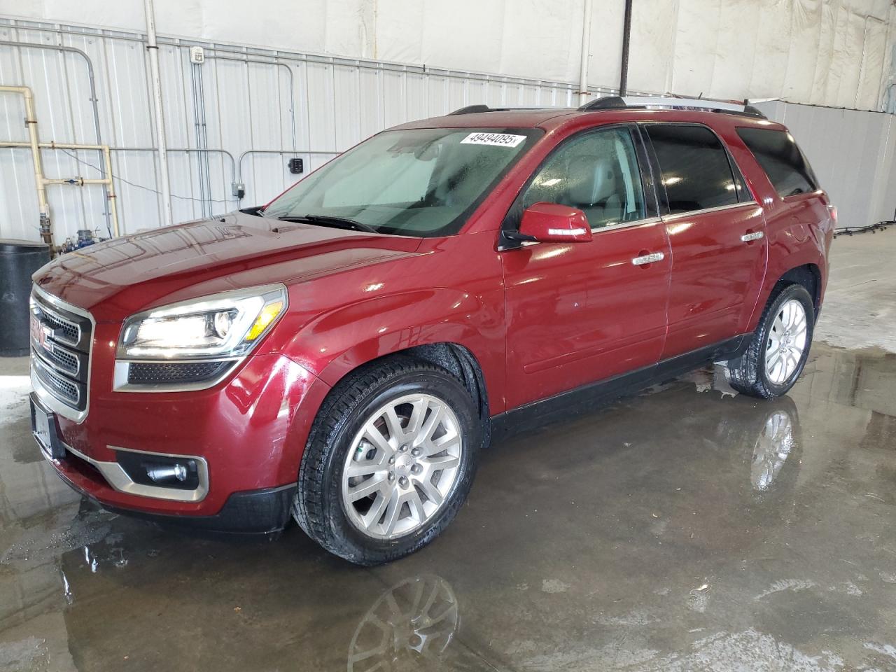 2015 GMC Acadia VIN 1GKKVRKD1FJ345253 - Copart auction photo